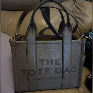 Marc Jacobs Cement Leather Tote